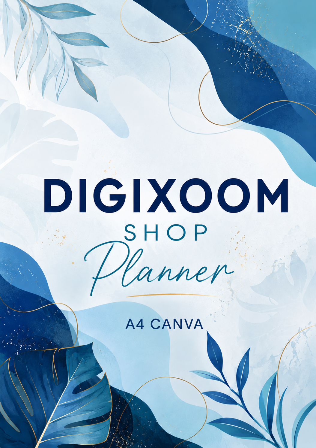 Shop Planner A4 Canva