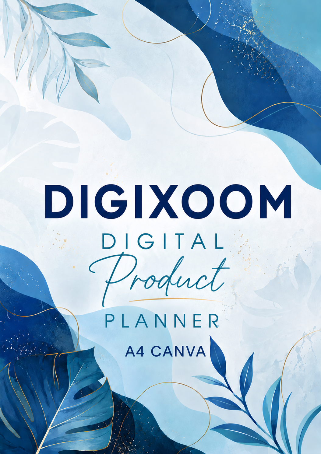 digital Product Planner Canva A4