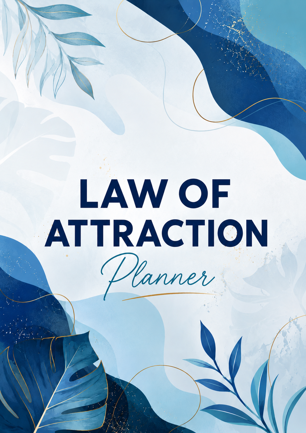 Law of Attraction Planner Canva A4
