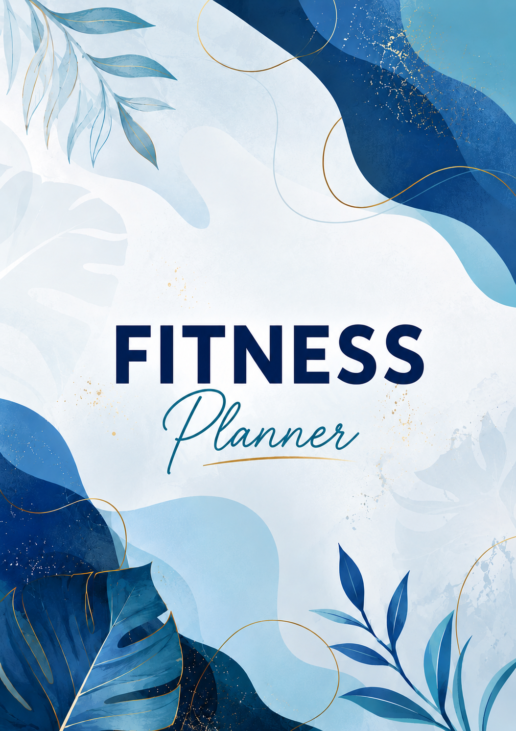 Fitness Planner Canva A4