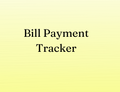 Bill Payment Tracker