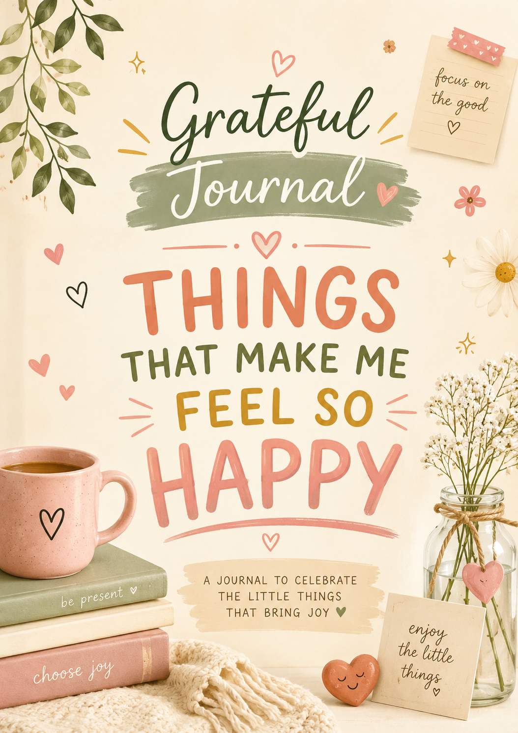 Grateful Journal THINGS THAT MAKE ME FEEL SO HAPPY